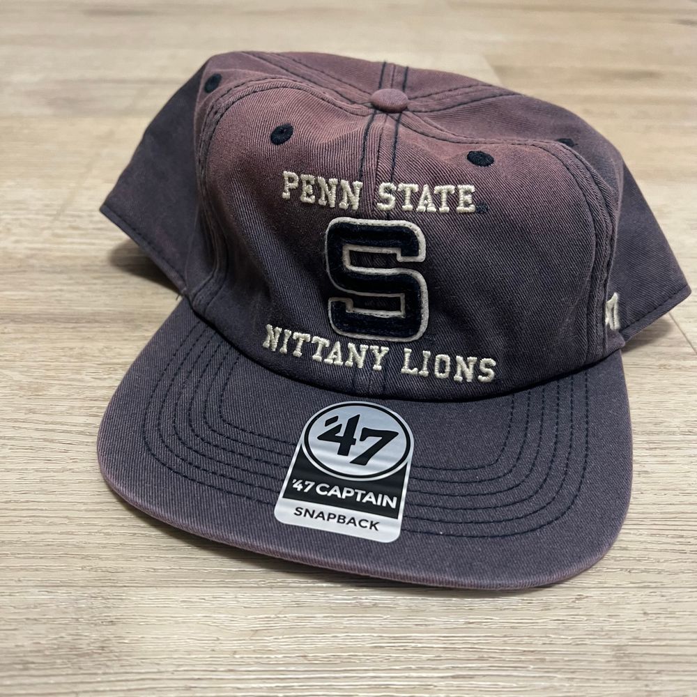 Penn State‎ Nittany Lions Dad Snapback Classic Vintage Navy Hat NWT 47 Brand